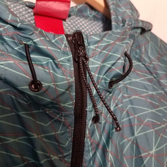 Nike City Scape Packable Jacket Windbreaker Teal XXL Nike Tech 653662-300 - Picture 4 of 10